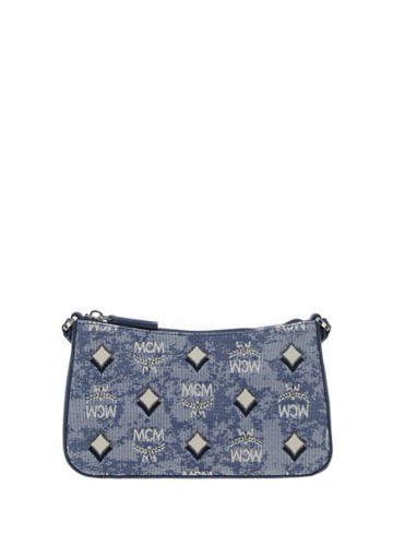 Mcm - Portuna Mini Bag - Womens - Blue