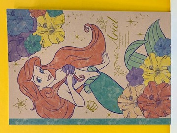 【震撼精品百貨】公主 系列Princess 筆記本-美人魚愛麗兒扶桑花51249 震撼日式精品百貨