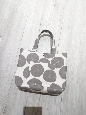 短把拉鍊托特包 / 手提拉鍊托特包