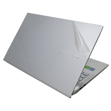 【Ezstick】ASUS S532 S532FL 筆電機身貼｜霧面質感款｜上蓋+鍵盤週圍+底部貼｜