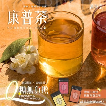 【萬泰豐團購】 萬茶堂 輕盈研康普茶（10包/袋） 現貨 隔日配 檸檬 / 葡萄柚 / 莓果  三款 ET