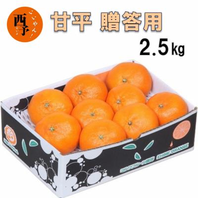 ふるさと納税 西予市 甘平　贈答用　2.5kg