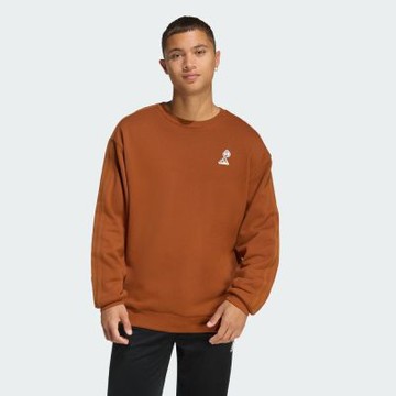 ADIDAS M COFFEE SWEAT 男 圓領套頭衫 JZ5069