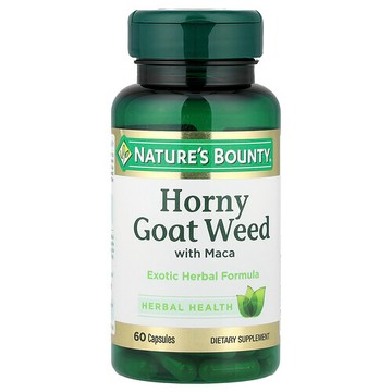 Nature's Bounty, 淫羊藿，含瑪卡，60粒膠囊