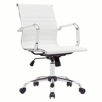 E-home Ardin雅登可調式扶手電腦椅 EFC005A  64 x 64 x 92~102cm  白色