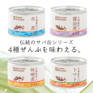 缶詰工場直送　伝統のさば缶「旬ほとぎ」4種類の味わい36缶