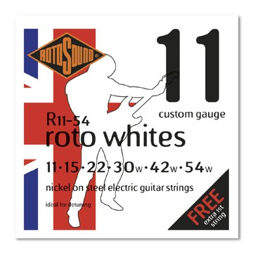 ROTOSOUND 11-54 電吉他弦｜R11-54｜鍍鎳纏繞｜送1弦｜英國製造