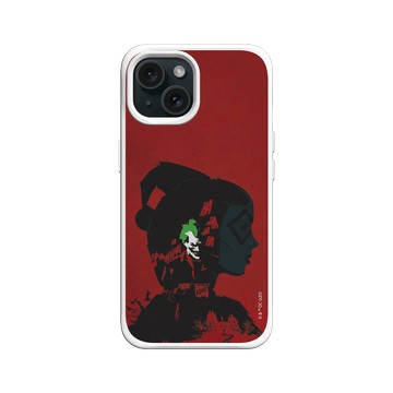 iPhone 15 SolidX 白 - Batman 蝙蝠俠 - 小丑女與小丑