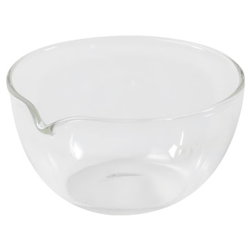 珍珠金屬 PYREX 吹制耐熱玻璃碗 50ml CP-8640  透明  1個