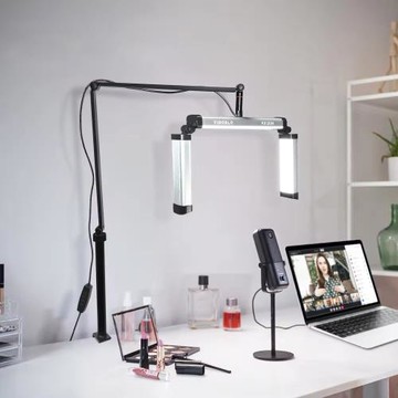 兩件新品手機新品補光燈支架主播面部美顏燈新品服裝拍攝打光燈