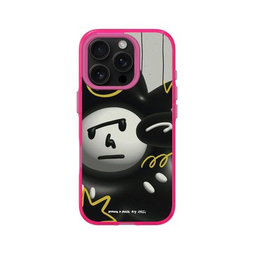 iPhone 16 Pro Clear 粉漾桃 - Abei - HuaHua Strikes a Pose