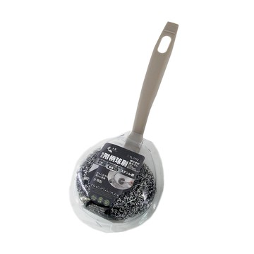 上龍 龍族 附柄球刷 不鏽鋼鋼絲材質 耐用不易生鏽  顏色隨機  1支