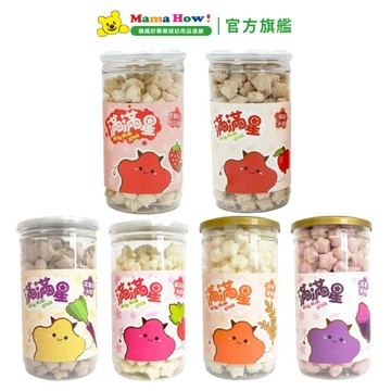【飯友】滿滿星米餅(40g/罐) 原味 紫薯 紫蘿蔔 甜菜根 草莓紅心地瓜 蘋果 媽媽好婦幼用品連鎖