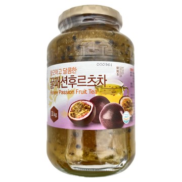 韓國蜂蜜百香果茶  1kg  1罐