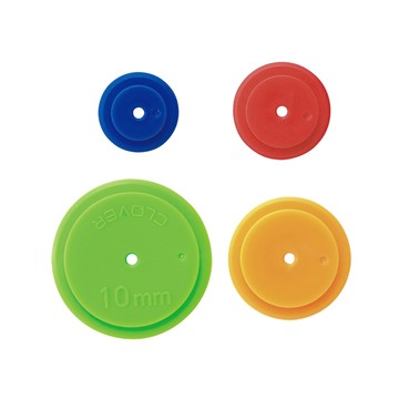 縫紉用品 日本製Clover可樂牌縫份圈縫份輪4入57-489圓形3mm/5mm/7mm/10mm描線輪奇異輪縫分圈描線圈