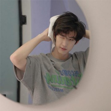 GOGOSOON短袖T恤男270g新款夏季灰色學生青少年小眾設計感體恤潮