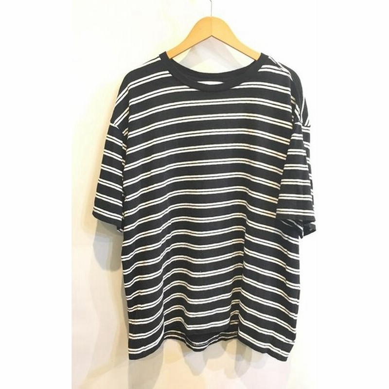 二子玉) アンユーズド UNUSED US1387 半袖ボーダーTシャツ 柄 定価16200円 日本製 コットン メンズ 3 ブラック 毛羽立ち有 通販 LINEポイント最大0.5%GET | LINEショッピング 二子玉) アンユーズド UNUSED US1387 半袖ボーダーTシャツ 柄 定価16200円 日本製 コットン メンズ 3 ブラック 毛羽立ち有 通販 LINEポイント最大0.5%GET | LINEショッピング