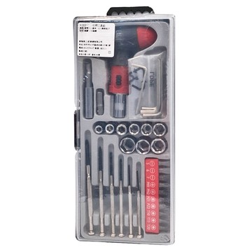 日式柄工具組 套筒5-13釐米 精密起子  日式棘輪柄(9.5cm) + 60長接桿/n接頭 + 內六角扳手2、2.5、3、4(4PCS) + n套筒  1組