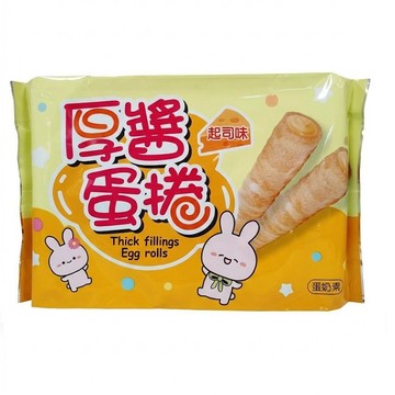 【萬甲地】厚醬蛋捲 脆蛋捲 起司味 250G