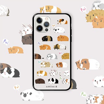 聯名 天天好萌系列 天竺鼠大軍出動 防摔手機殼 WSAA01