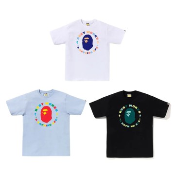 AirRoom 正品 2026SS A BATHING APE BUSY WORKS STA TEE LOGO 短T