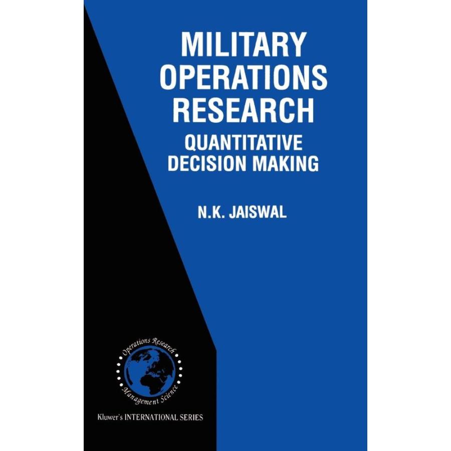 Military Operations Research (International Series in Operations Research 