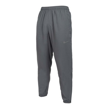 NIKE 男DRI-FIT 梭織運動長褲-慢跑 訓練 FQ4781-084 灰銀