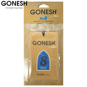 美國 GONESH No.8 SPRING MIST 8號 春之薄霧 精油芳香 吊卡 / 香片 (方形)