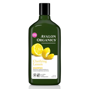 AVALON ORGANICS 亮采精油洗髮精 檸檬  適用一般/暗沉/使用造型品髮質  1瓶  325ml