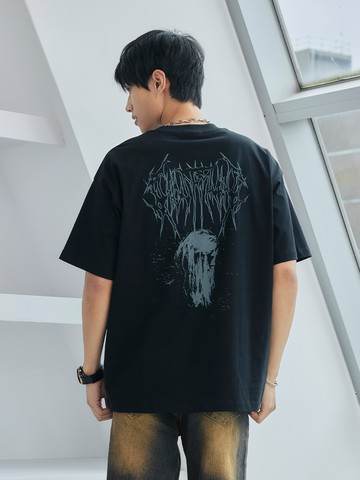 暗黑船舵水洗短T