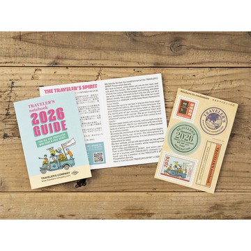 Traveler's Notebook 2026 PA 月間手帳 補充包