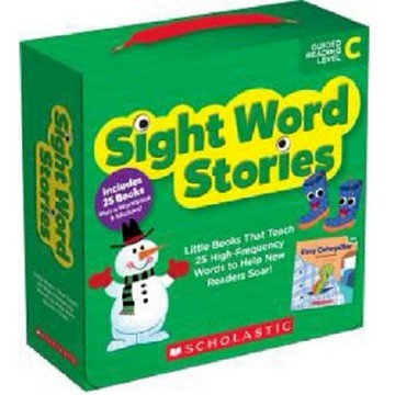 Sight Word Stories Level C 盒組25本{有聲版} / Scholastic出版社旗艦店
