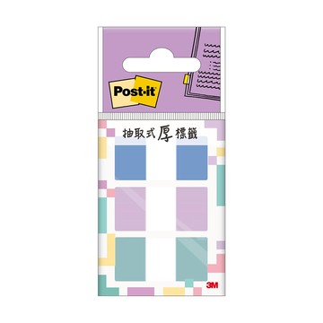 【3M】 狠黏 抽取式超厚三色標籤12個/包 686 -多色可選