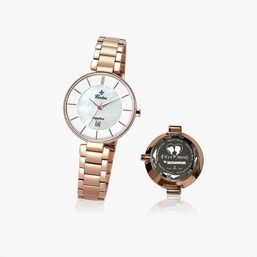 【Cintas Watch】31 mm 6219 LRG 玫瑰金色 (底蓋設計訂製)