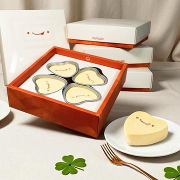 3日內出貨!【MIMIAN瞇瞇眼】72%厚乳酪蛋糕 原味四入