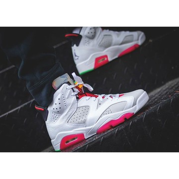 S.G Air Jordan 6 Hare CT8529-062 兔寶寶 白红彩蛋 限量 籃球鞋 男鞋