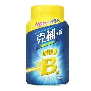 Stresstabs 克補 +鋅加強錠（200錠）