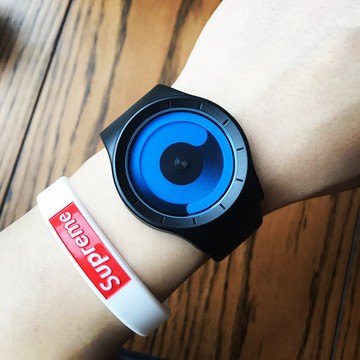 概念旋渦時尚個性創意手錶女學生韓版簡約潮流ulzzang男士石英錶 名創家居館