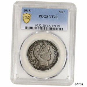 アンティークコイン コイン 金貨 銀貨 US Barber Silver Half Dollar 50C PCGS VF20