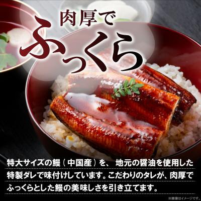 ふるさと納税 上毛町 うなぎの蒲焼ビッグサイズ　2尾(計約600g)