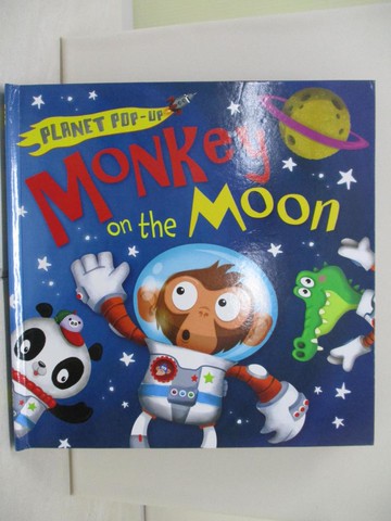 【書寶二手書T7／少年童書_TX2】Monkey on the Moon_Litton, Jonathan/ Anderson, Nicola (ILT)