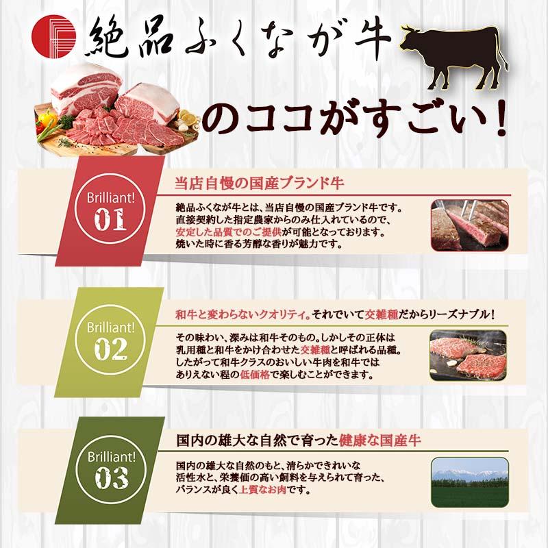 鹿児島黒牛 黒毛和牛 A4 A5等級と絶品ふくなが牛・ロース焼肉用食べ比べセット  1kg(500g×2種) ギフト 焼肉セット・和牛×絶品二刀流