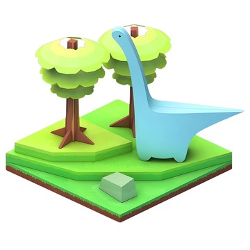 HALFTOYS 哈福玩具 動物模型  1個