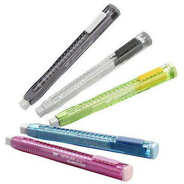 【文具通】SDI 手牌超好推自動鎖定橡皮擦GPE-25K 透灰 U1010436【APP滿額下單10%點數(單一帳號最高1500點)】8/31止