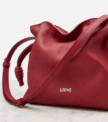 Loewe Flamenco Mini leather clutch