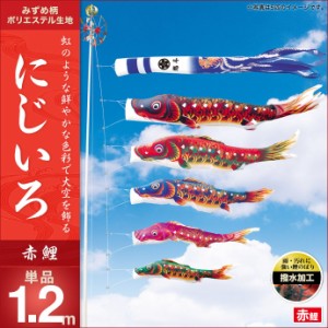   キング印 にじいろ 赤鯉1.2m 単品  人形広場 天祥