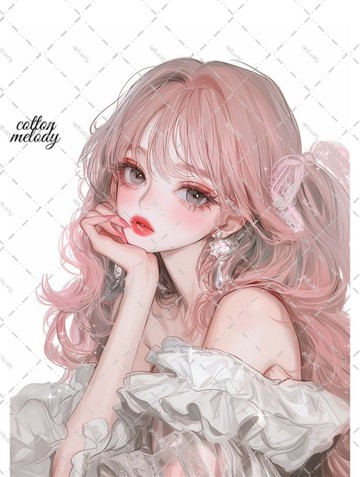 原廠貼紙 No.6534 人物貼紙 原創貼紙 人物貼紙 女孩貼紙 原創人物貼紙