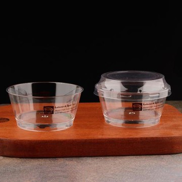 商用慕斯蛋糕杯木糠杯冰淇淋杯提拉米蘇杯一次性甜品聚會塑料杯子