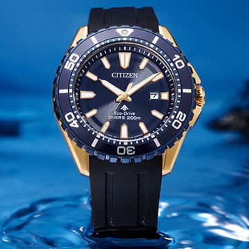 CITIZEN星辰 PROMASTER系列 光動能潛水腕錶 新年禮物 推薦 送禮 44.5mm/BN0196-01L