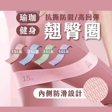 [新品上架] 瑜珈翹臀圈 彈力帶 健身彈力帶 瑜珈彈力帶 訓練帶 阻力圈 拉力帶 彈力圈 瑜珈帶 環狀彈力帶  深蹲帶